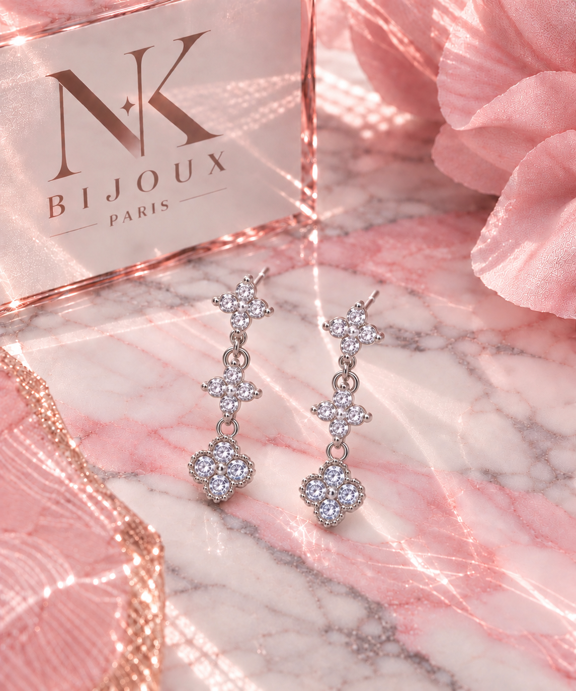 Boucles d’oreilles Princesse