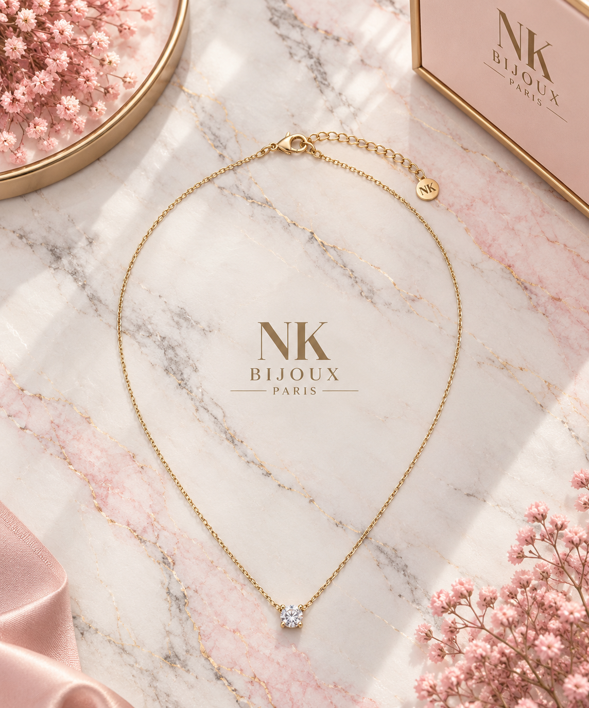 collier diamant