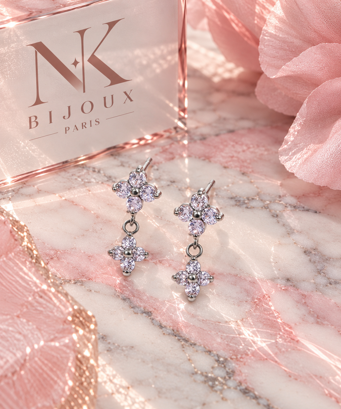 Boucles d’oreilles pendantes