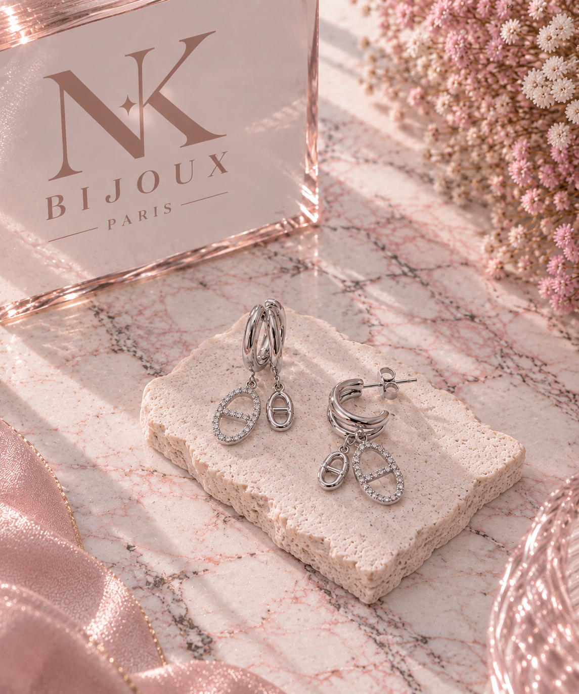 Boucles d’oreilles Breloques
