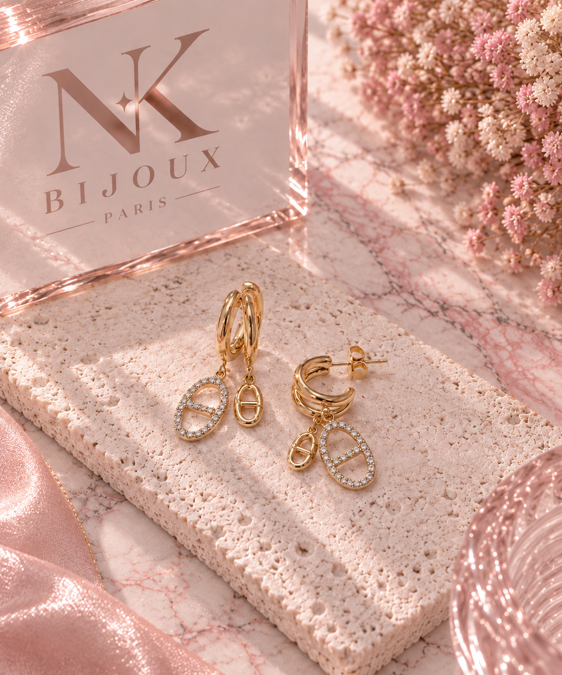 Boucles d’oreilles Breloques
