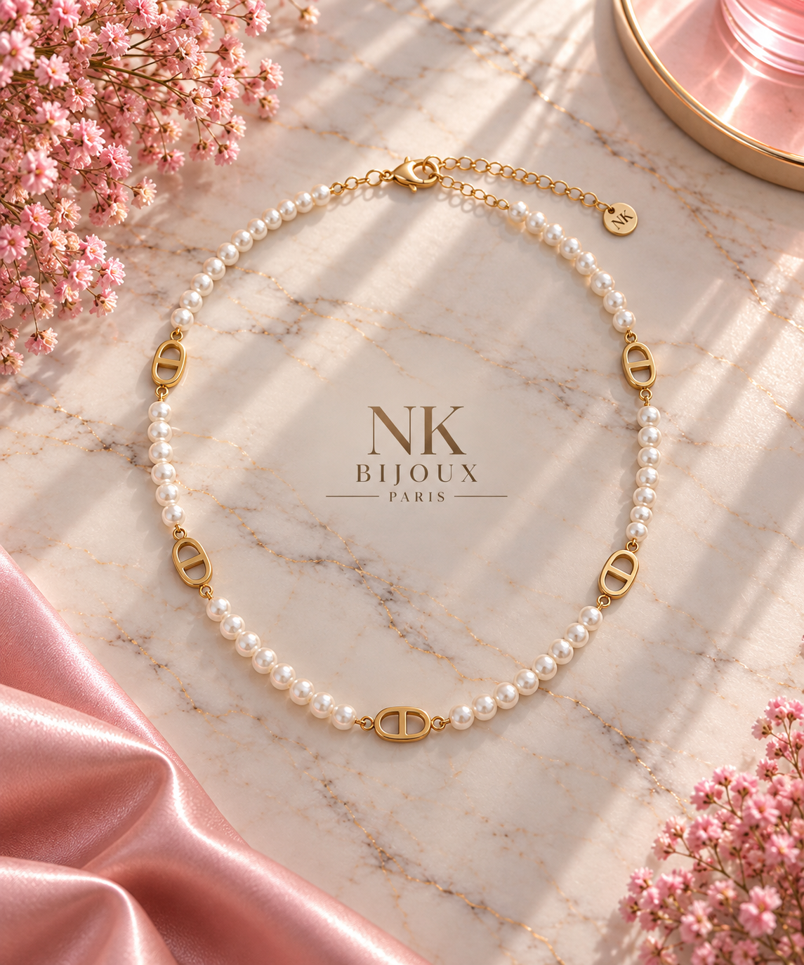 Collier perles