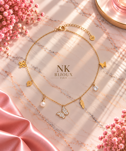 Collier Papillon, symbole ￼