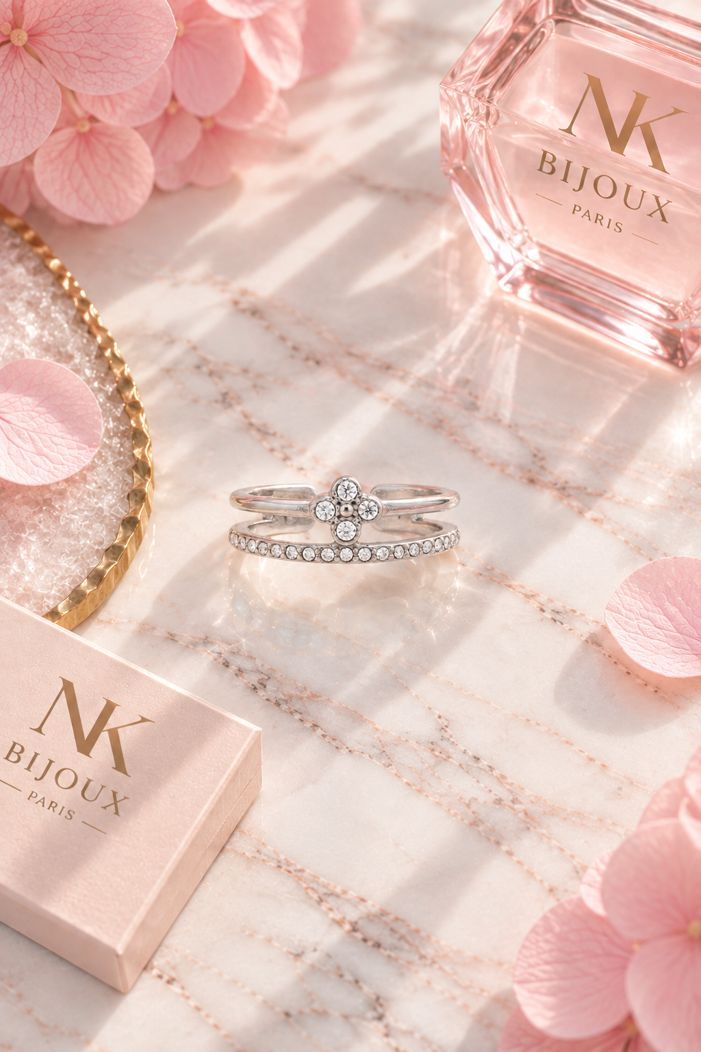 Bague ajustable Stella