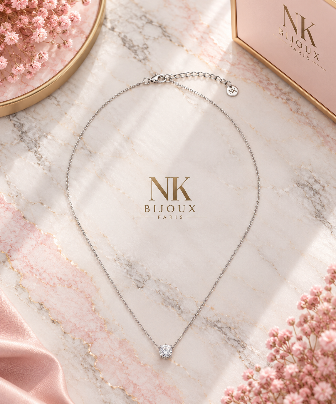 collier diamant