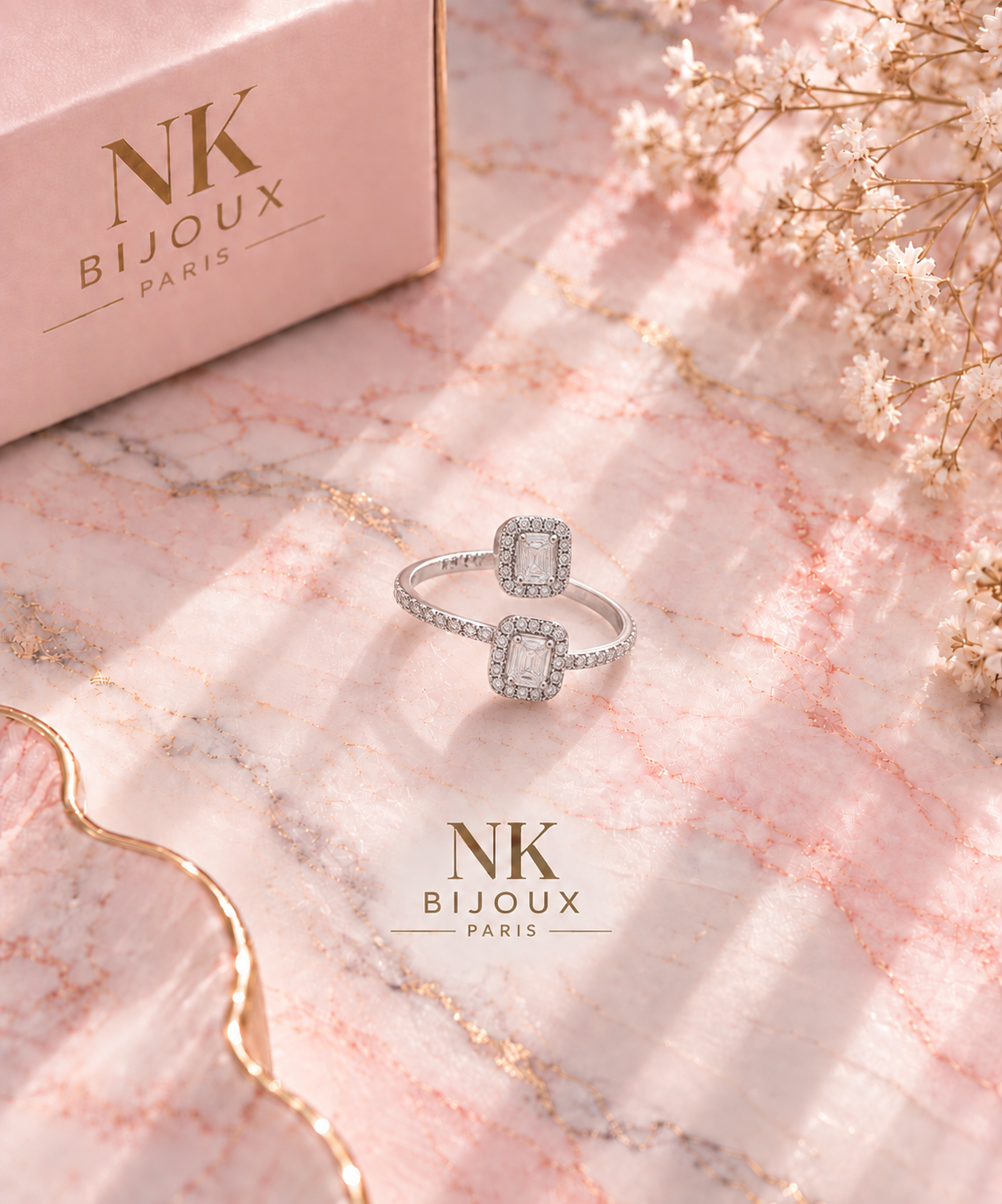 Bague ajustable Nina