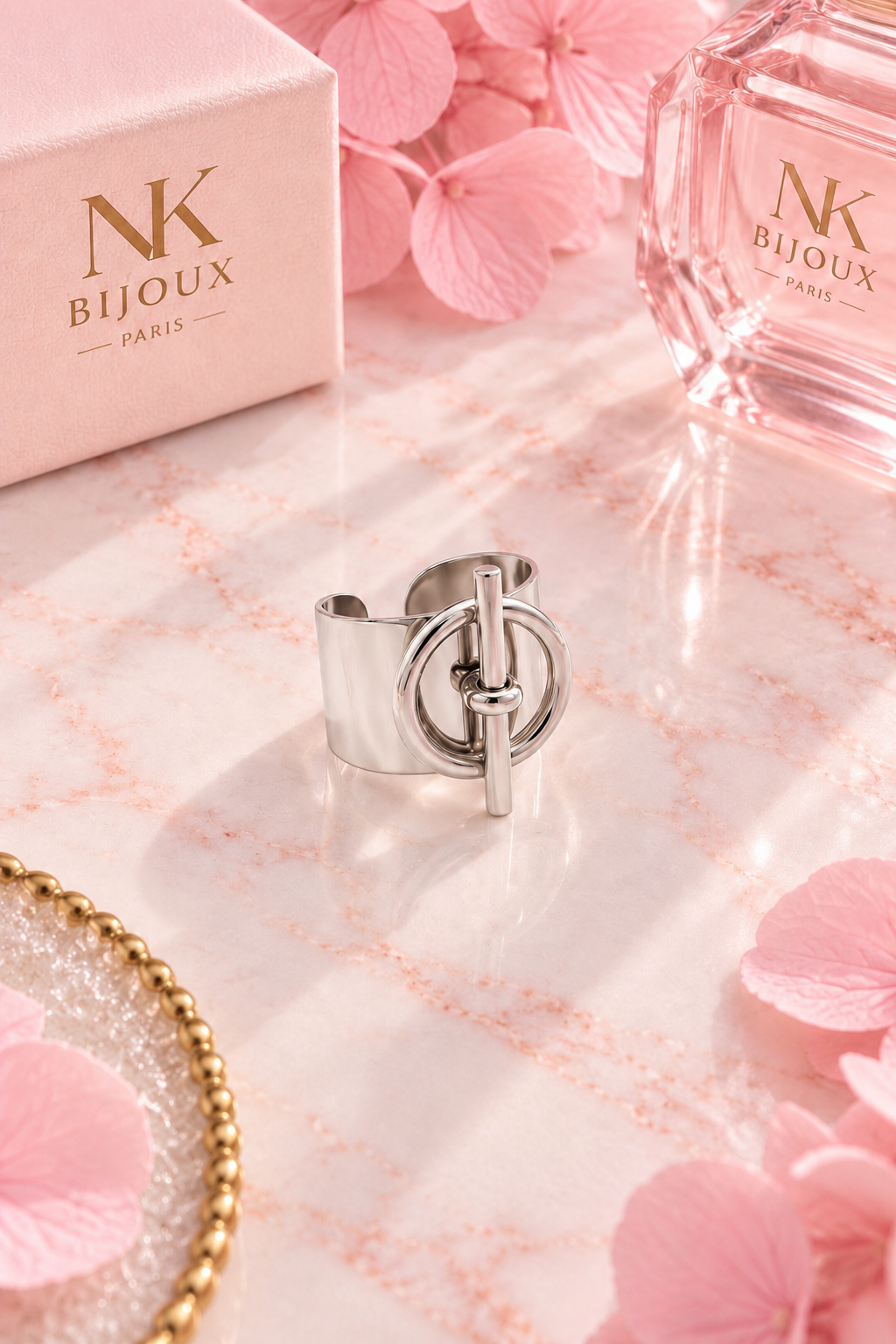 Bague ajustable Aurore