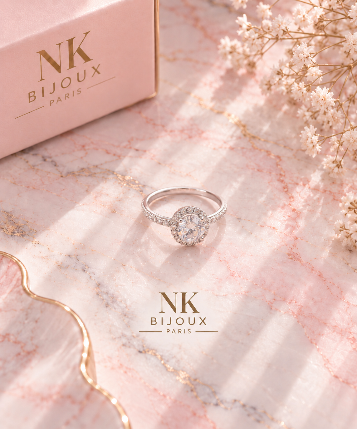 Bague ajustable Cendrillon
