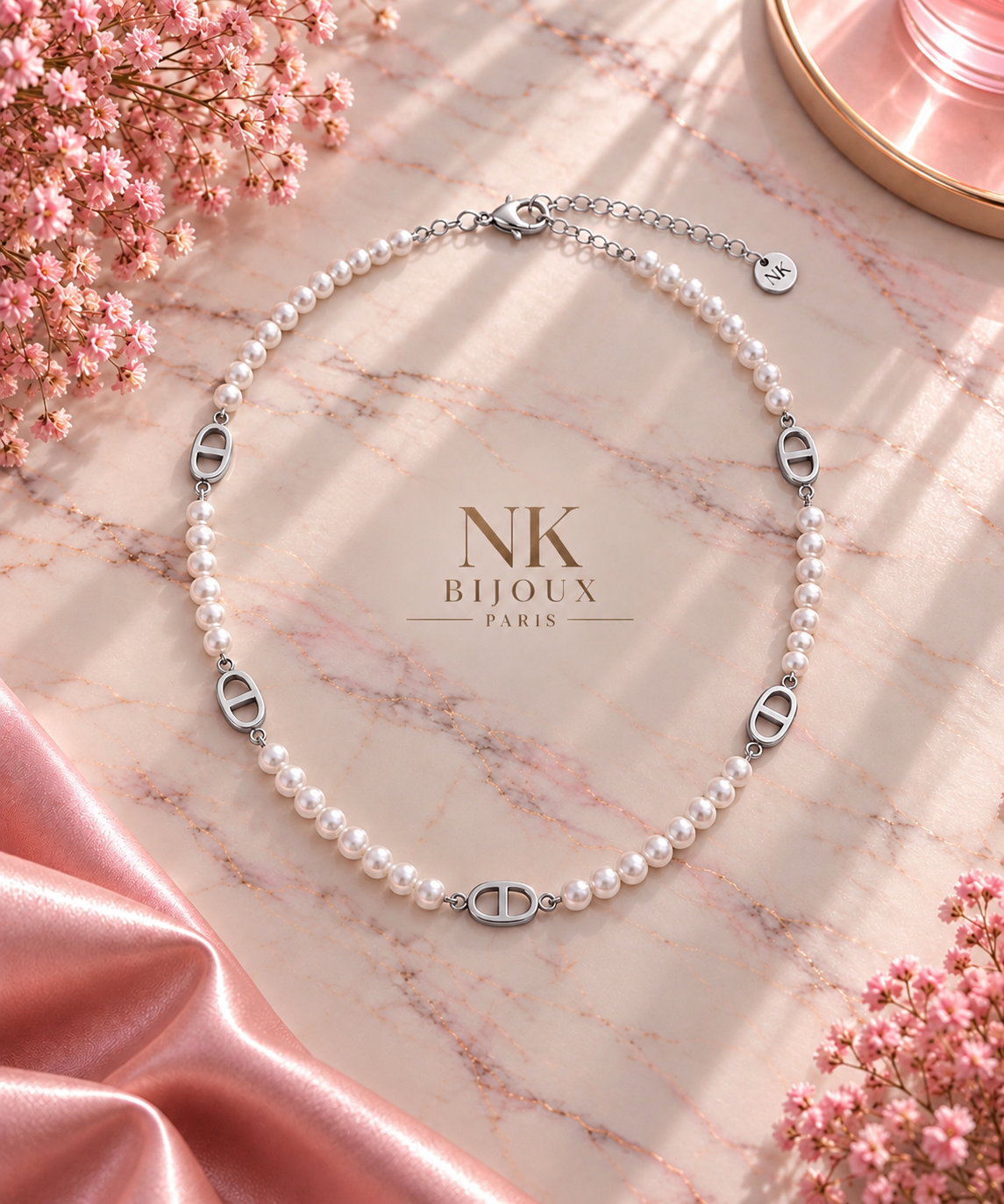 Collier perles